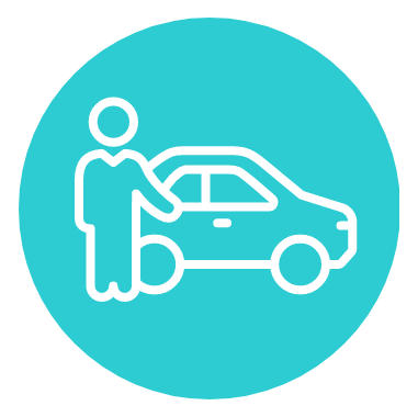 vehicle provided rides icon